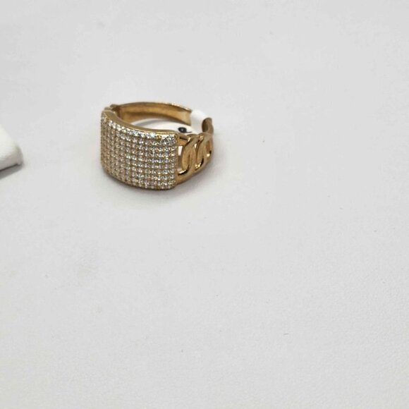 BRAND NEW  Sterling Silver 925 Rectangle Design Ring - Picture 4 of 4